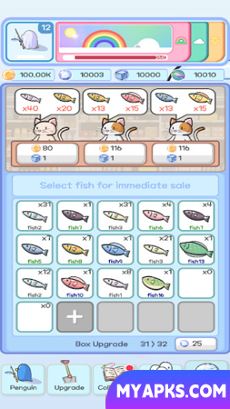 Penguin Icefishing