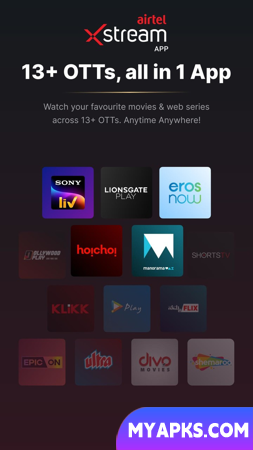 Airtel Xstream App