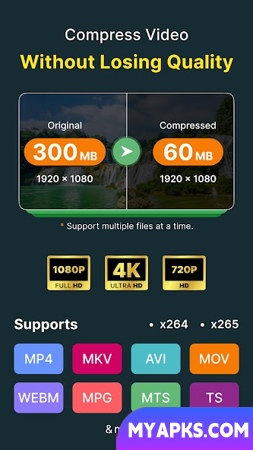 Video Converter, Compressor 