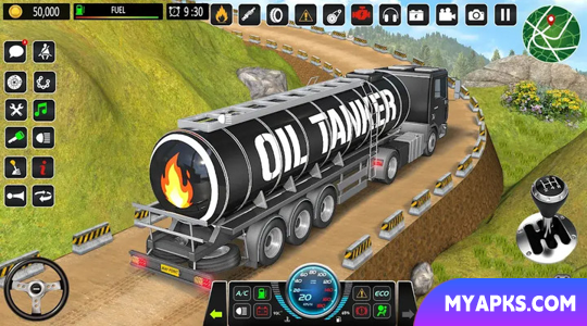 Mountain Truck Driving Games