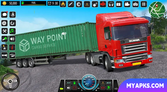 Mountain Truck Driving Games