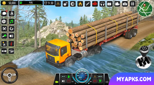 Mountain Truck Driving Games