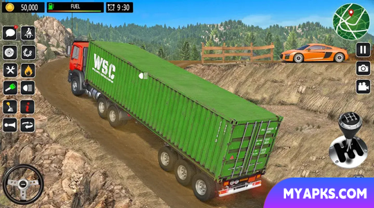 Mountain Truck Driving Games