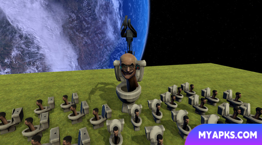 Toilet War Sandbox: Simulator