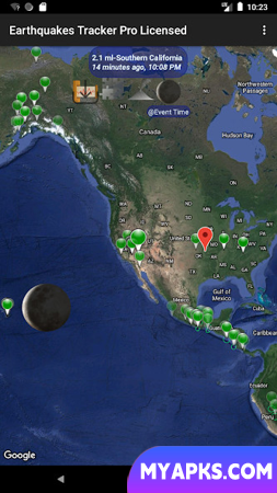 Earthquakes Tracker Pro