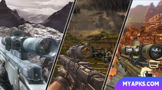 Mountain Sniper Shooting: FPS 