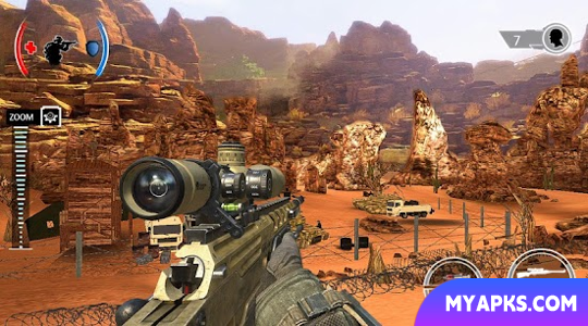 Mountain Sniper Shooting: FPS 