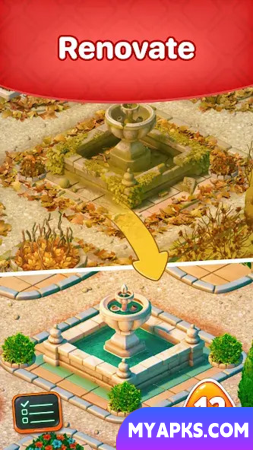 X Garden Relax Match 3 Design