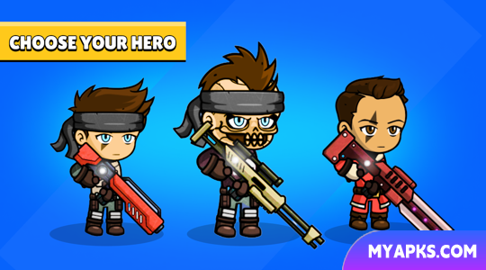 Alien Hunter: 2D Shooting Game 