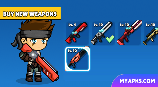 Alien Hunter: 2D Shooting Game 