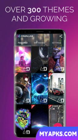 3D Parallax Background - 4D HD Live Wallpapers 4K
