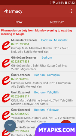 Turkey Pharmacies On-Duty