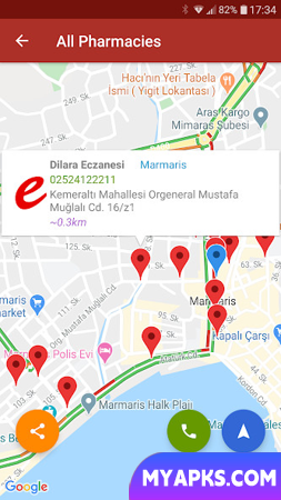Turkey Pharmacies On-Duty