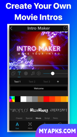 Intro Movie Vlog Trailer Maker For Music & Videos
