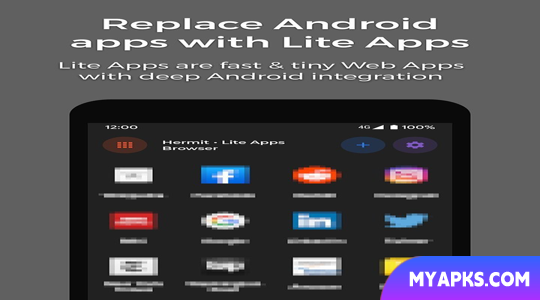 Hermit • Lite Apps Browser