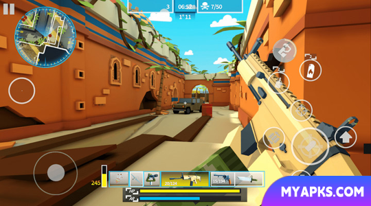 Bit Gun: Online Shooting Games