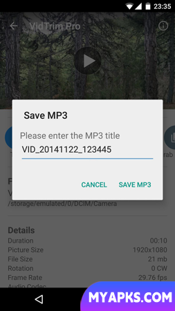 VidTrim Pro - Video Editor