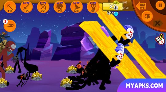 Stickman War : Defense Battle