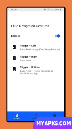 Fluid Navigation Gestures