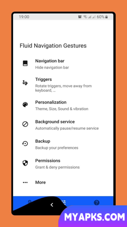 Fluid Navigation Gestures