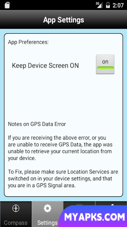 UTM Grid Ref Compass