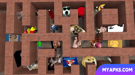 Nextbots in Maze: Survival