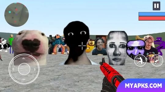 Nextbots in Maze: Survival