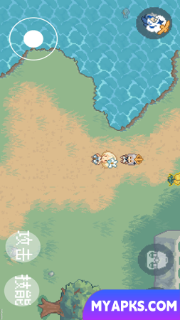 Deus original do vento pixel