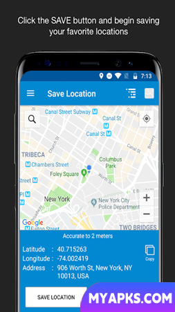 Save Location GPS 