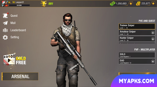 Sniper Warrior: PvP Sniper