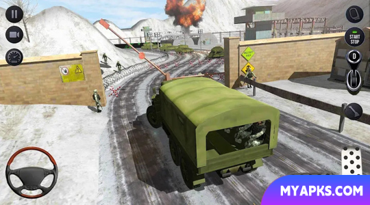 Army Delivery Truck Games 3D