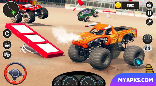 Monster Truck Demolition Crash