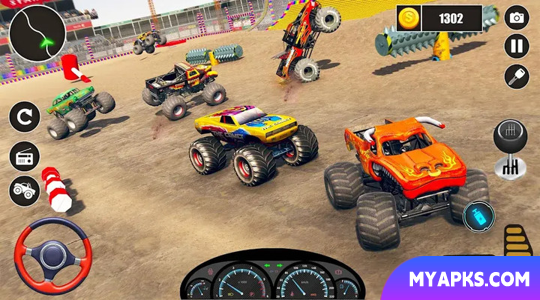 Monster Truck Demolition Crash