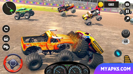 Monster Truck Demolition Crash