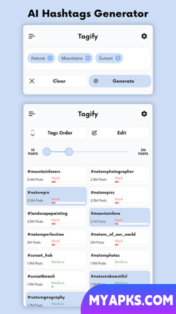 Tagify: Hashtags for Instagram