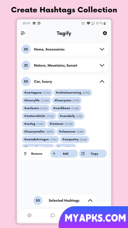 Tagify: Hashtags for Instagram