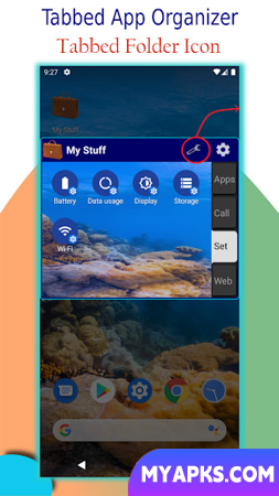 Tabbed App Organizer - pro