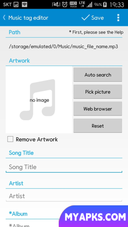 Star Music Tag Editor