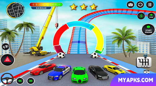 GT Car Games: Ramp Car Stunts