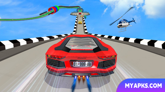 Mega Ramp Car Racing Car Games