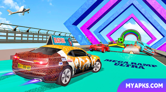 Mega Ramp Car Racing Car Games