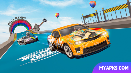 Mega Ramp Car Racing Car Games