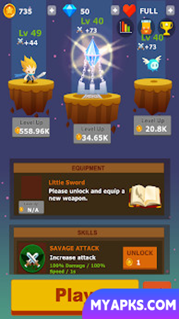 Tap Hero: War of Titan Clicker