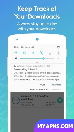 WeTorrent - Torrent Downloader