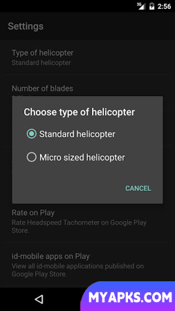 Headspeed Tachometer