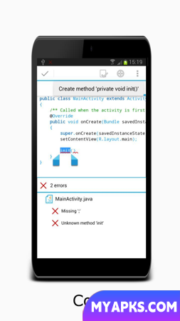 AIDE- IDE Java C++