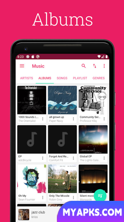 Pixel+ Music Player