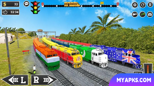 Train Driving Sim 3D