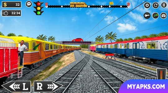 Train Driving Sim 3D