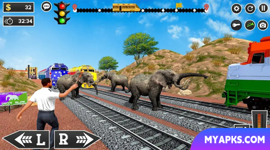 Train Driving Sim 3D